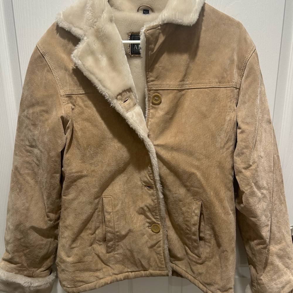 Tan Faux Jacket
